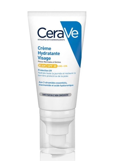 CeraVe Crème Hydratante Visage SPF 30 52ml